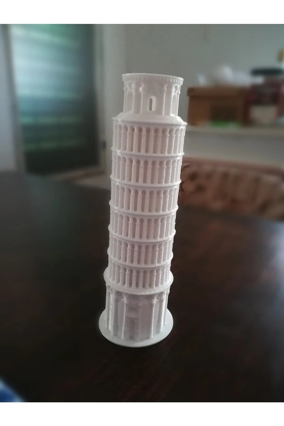 TNC3651DVBPK-Pisa Kulesi Minyatür Biblo 13cm