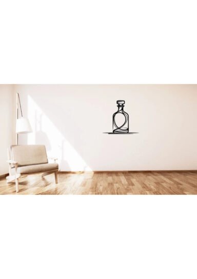 JVW0123XYZBR-Şişe Görünümlü Mini Duvar Tablosu