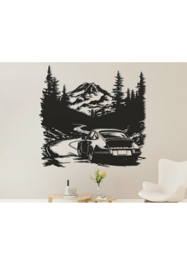 STB8901PQRHT-Dağ Manzarası Duvar Tablosu