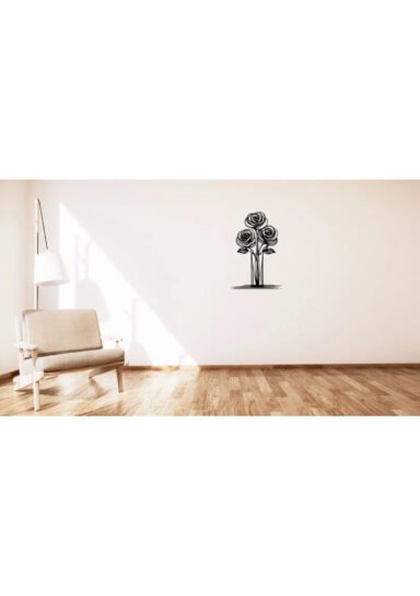 PQR8901STVQC-Gül Mini Duvar Tablosu