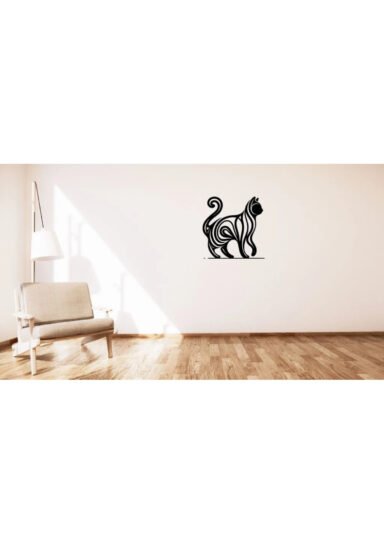 XYZ0123LBCPB-Kedi Mini Duvar Tablosu