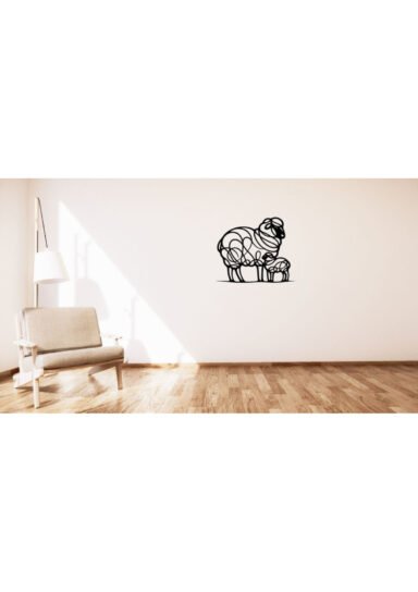 NTP2345PQRMC-Koyun Mini Duvar Tablosu