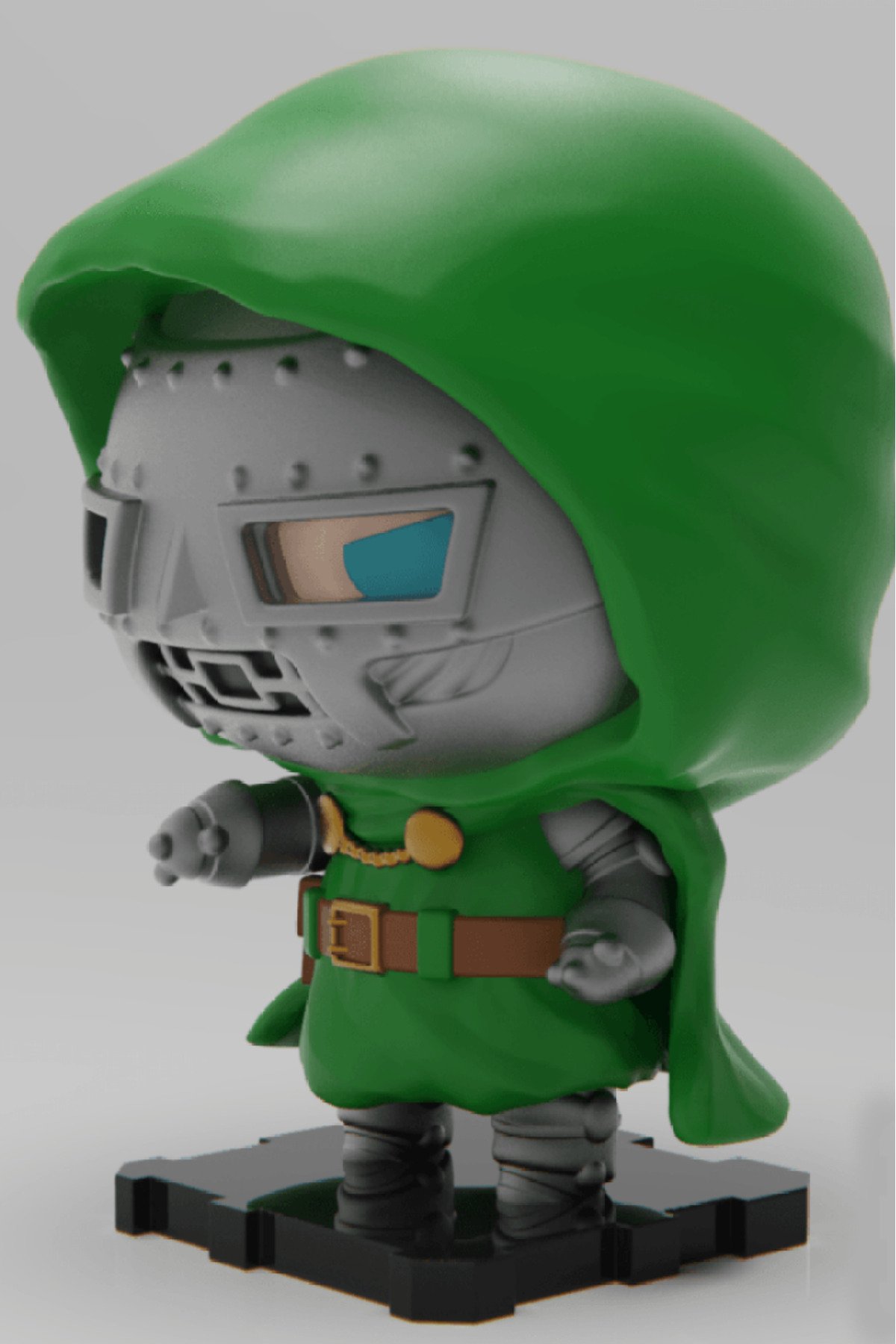 DQB8567PSTNT-Dr. Doom Chibi Figür