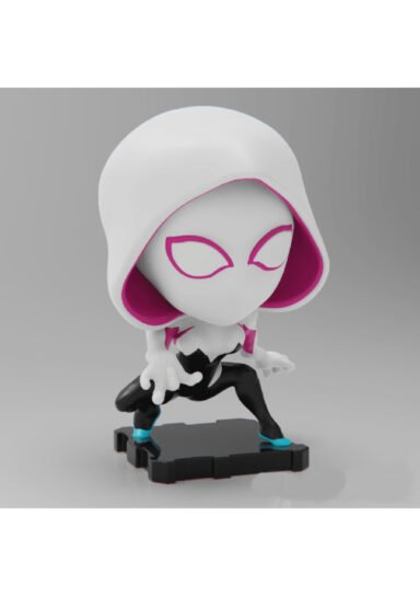HMY2345LGSRZ-Spider Verse Gwen Chibi Figür