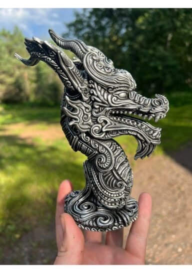 CNQRJ2077377419RW2-DRAGON BUST PREMIUM EJDERHA PREMİUM BÜST 12CM
