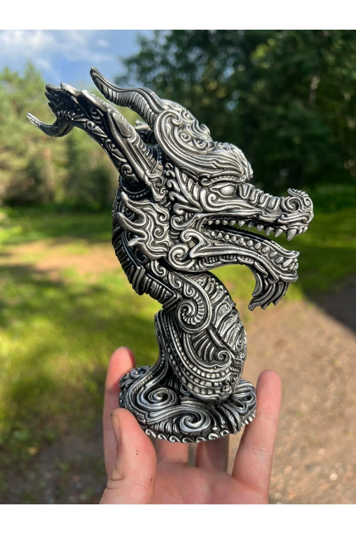 CNQRJ2077377419RW2-DRAGON BUST PREMIUM EJDERHA PREMİUM BÜST 12CM