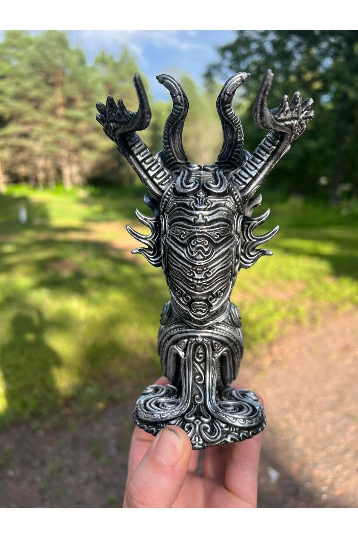 DRAGON BUST PREMIUM EJDERHA PREMİUM BÜST 12CM - Görsel 2