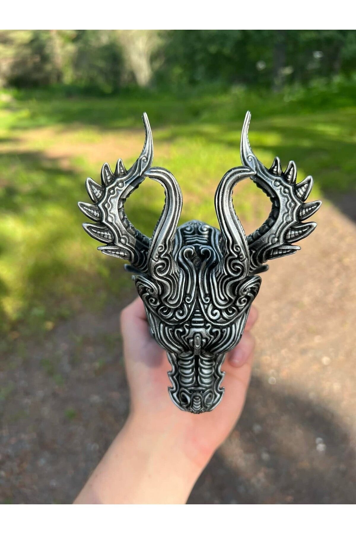 DRAGON BUST PREMIUM EJDERHA PREMİUM BÜST 12CM - Görsel 4