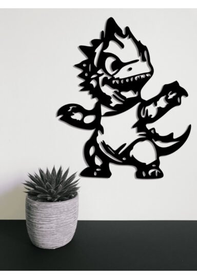 LMN2345QRSYK-Mini Ejderha Duvar Tablosu