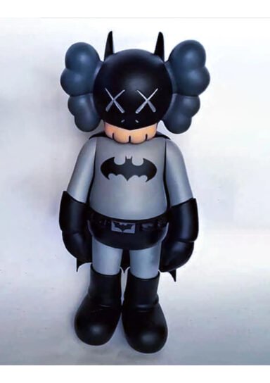 PTM5832YLRWS-Kaws Batman Figür Boyalı Büyük Boy