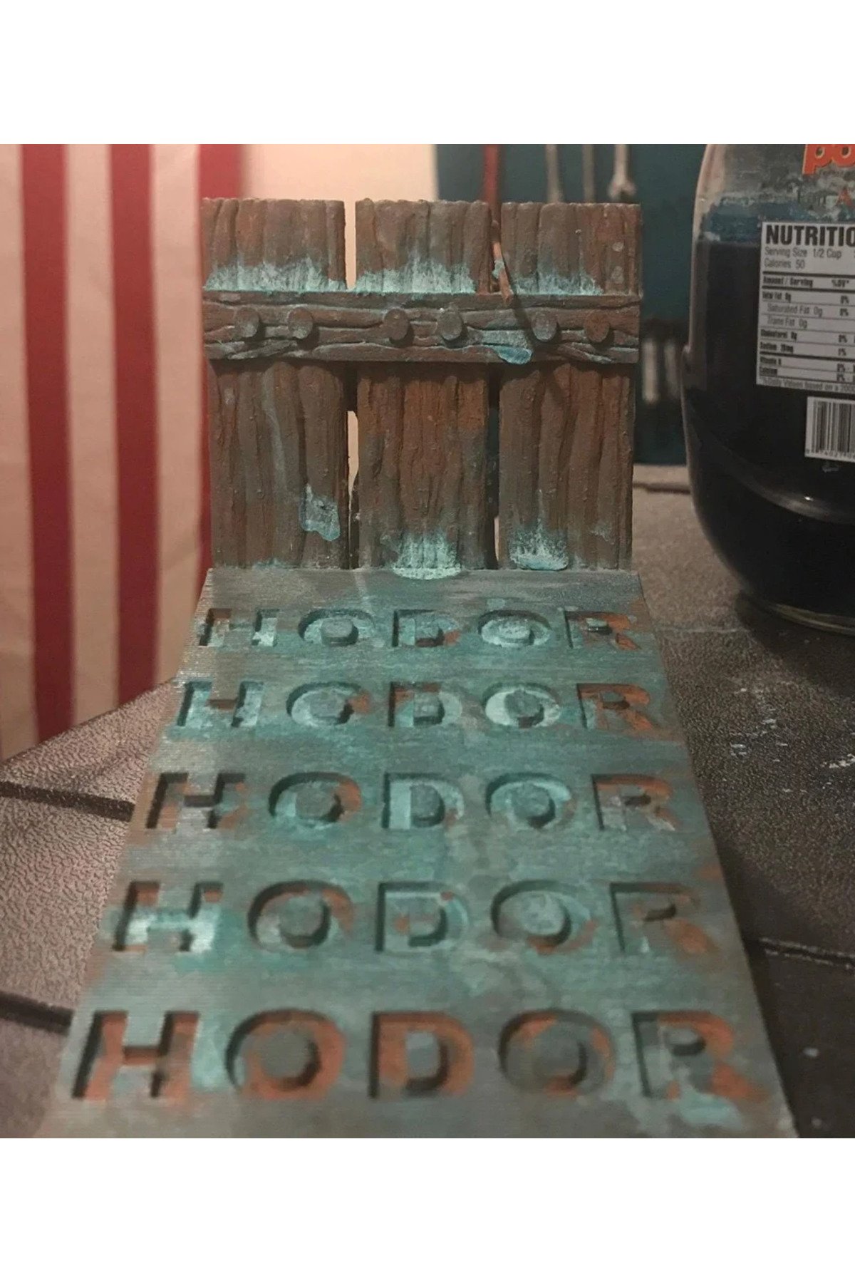 HODOR Hold The Door Game of Thrones HODOR Kapı Stoperi - Görsel 2