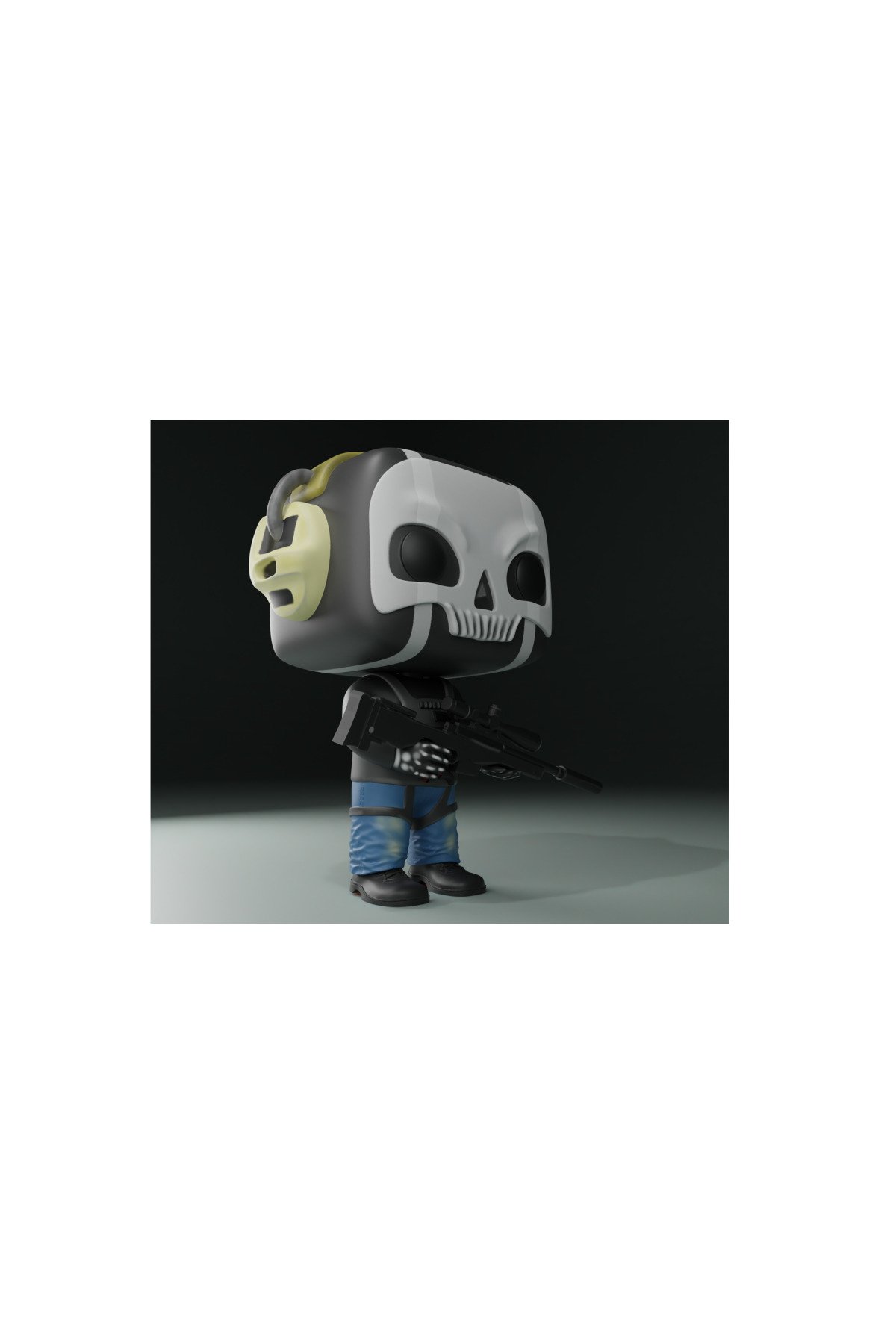 Call of Duty Ghost Funko Figür - Görsel 3