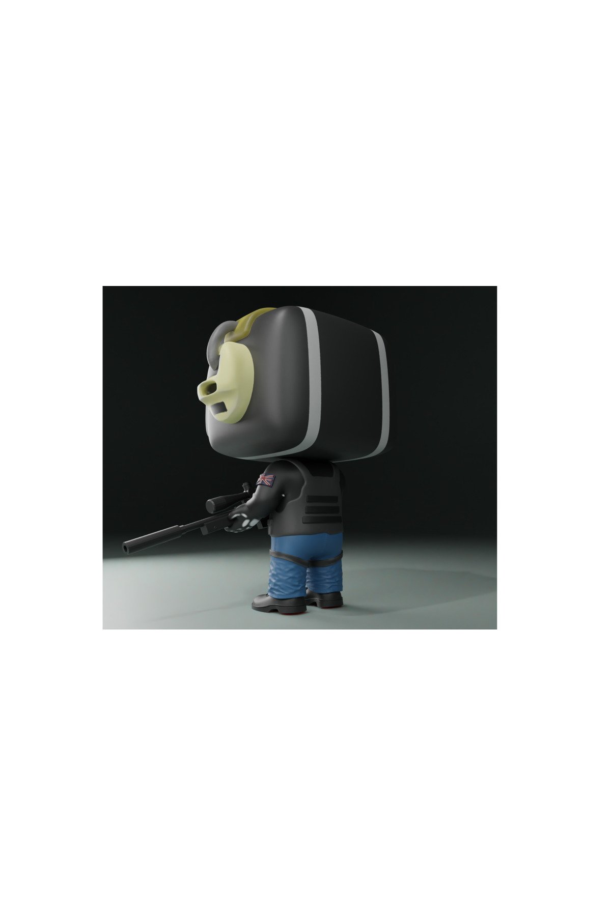 Call of Duty Ghost Funko Figür - Görsel 4