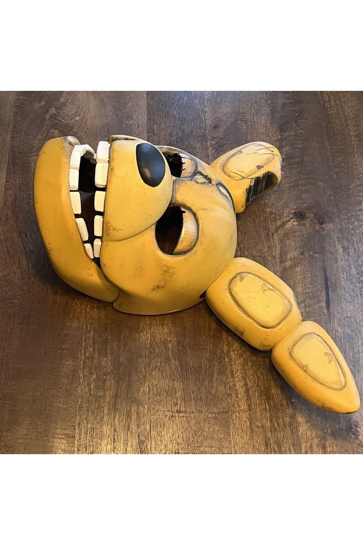 Fıve Nıghts At Freddy’s Maske Fıve Nıghts At Freddy’s Yellow Rabbıt Mask Movıe Versıon Cosplay - Görsel 4