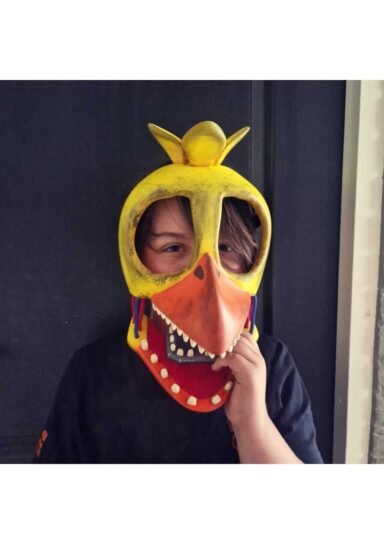 CNQRJ481132219RW2-Fıve Nıghts At Freddy’s Maske Fıve Nıghts At Freddy’s Wıthered Chıca Mask Cosplay