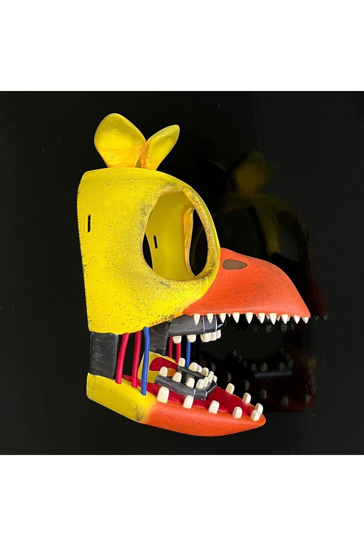 Fıve Nıghts At Freddy’s Maske Fıve Nıghts At Freddy’s Wıthered Chıca Mask Cosplay - Görsel 4