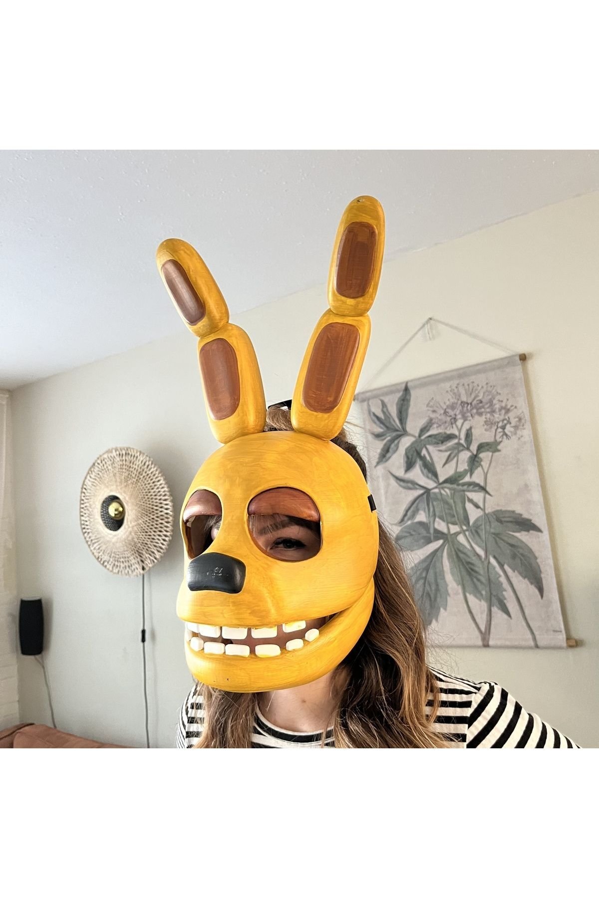 CNQRJ485328219RW2-FIVE NIGHTS AT FREDDY’S MASKE SPRING BONNIE SARI FIVE NIGHTS AT FREDDY’S FNAF COSPLAY CNQRLKSX1948