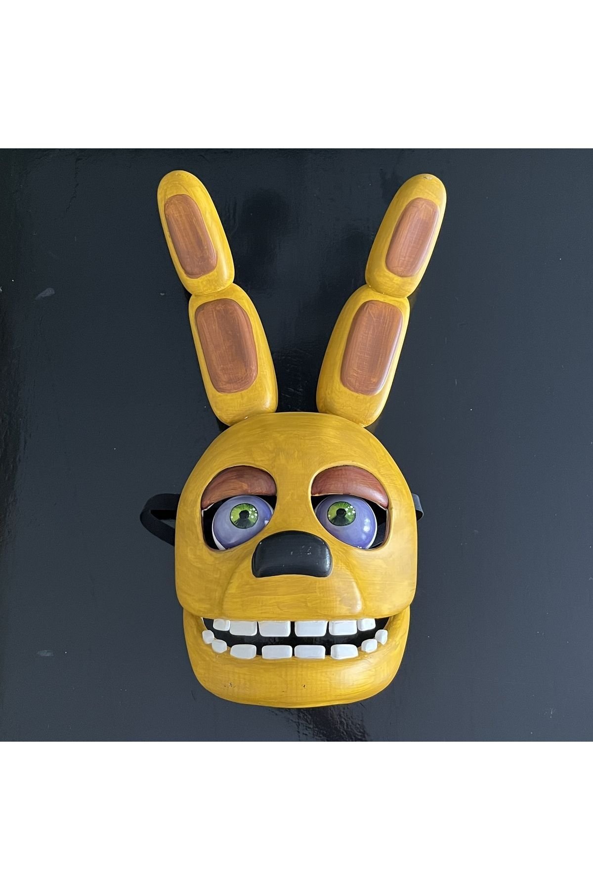 FIVE NIGHTS AT FREDDY’S MASKE SPRING BONNIE SARI FIVE NIGHTS AT FREDDY’S FNAF COSPLAY - Görsel 3