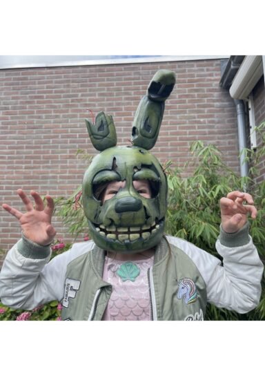 CNQRM481219219RW2-FIVE NIGHTS AT FREDDY’S MASKE SPRINGTRAP MASK COSPLAY CNQRKLSX4891