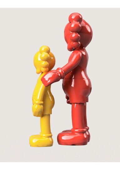 TNC3151KWSCB-KAWS Çift Boyalı Figür Character Figure Büyük Boy 20CM