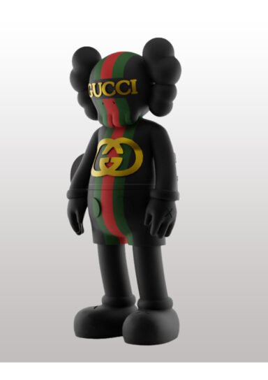 TNC3151KWSLX-Kaws Luxury Boyalı Figür Büyük Boy 20CM