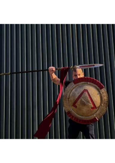 LNX1923QWYZ-God of War Arms of Sparta Mızrak ve Kalkan | God of War Arms of Sparta Spear and Shield