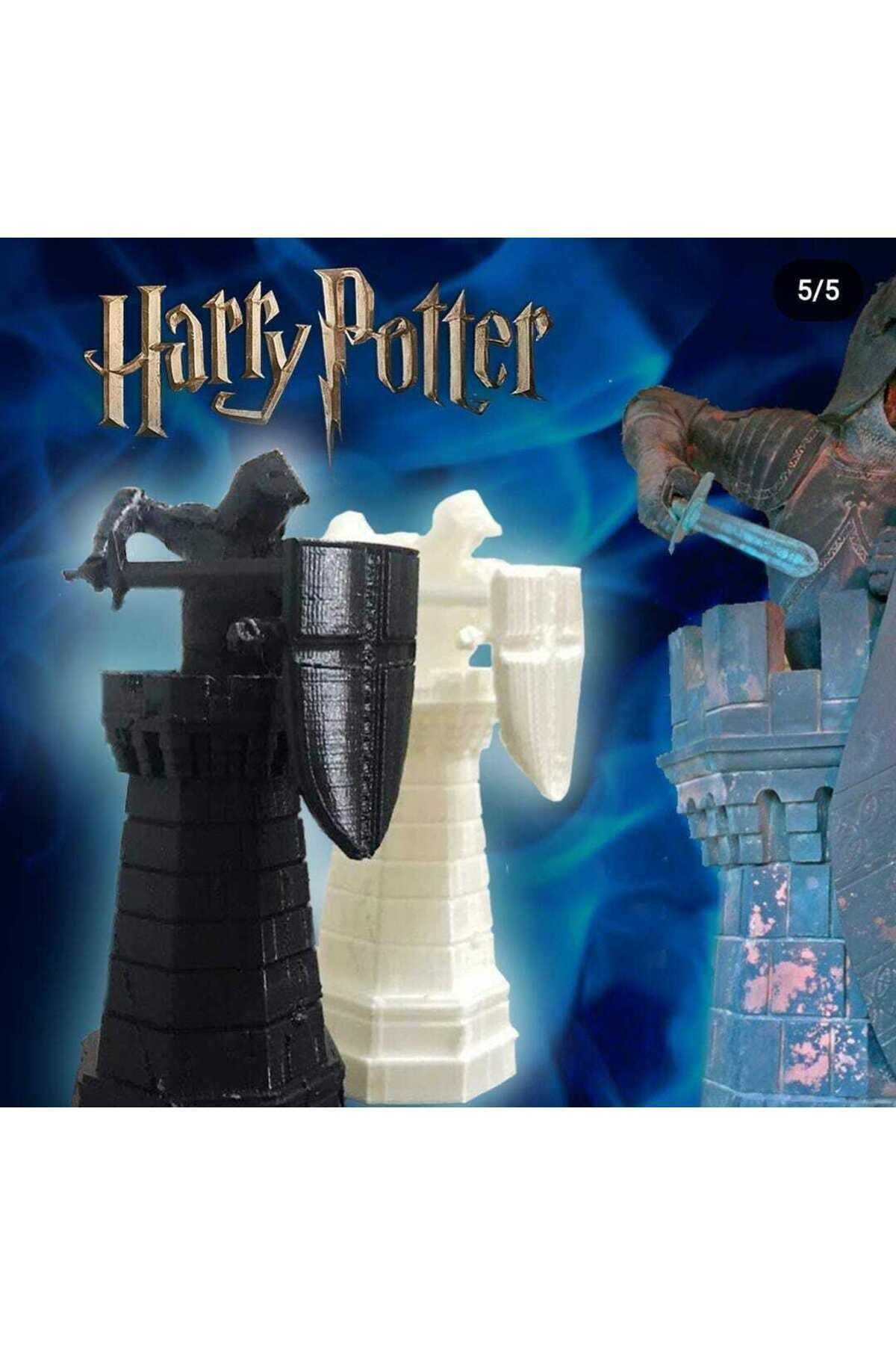 Harry Potter Wızard Chess Kıng Harry Potter Sihirbaz Satranç Takımı 32'lı - Görsel 2