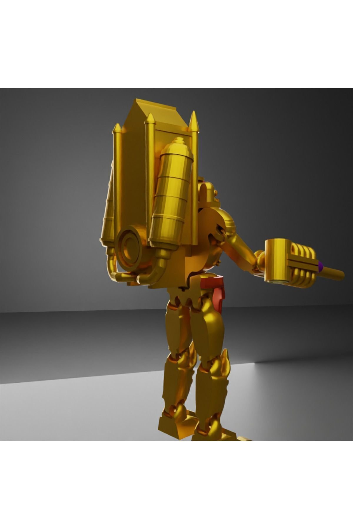 SKIBIDI TOILET MULTIVERSE - TITAN CLOCKMAN ŞİBİLİ TUVALET TİTANYUM SAAT ADAM 15CM - Görsel 2