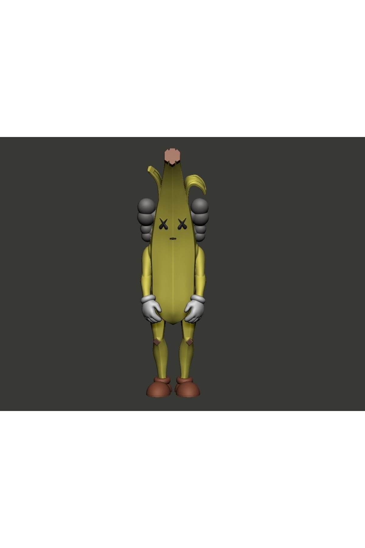 KAWS MR. PEELY FORTNITE BANANA DOLL FORTNİTE MUZLU KAWS 20CM - Görsel 4