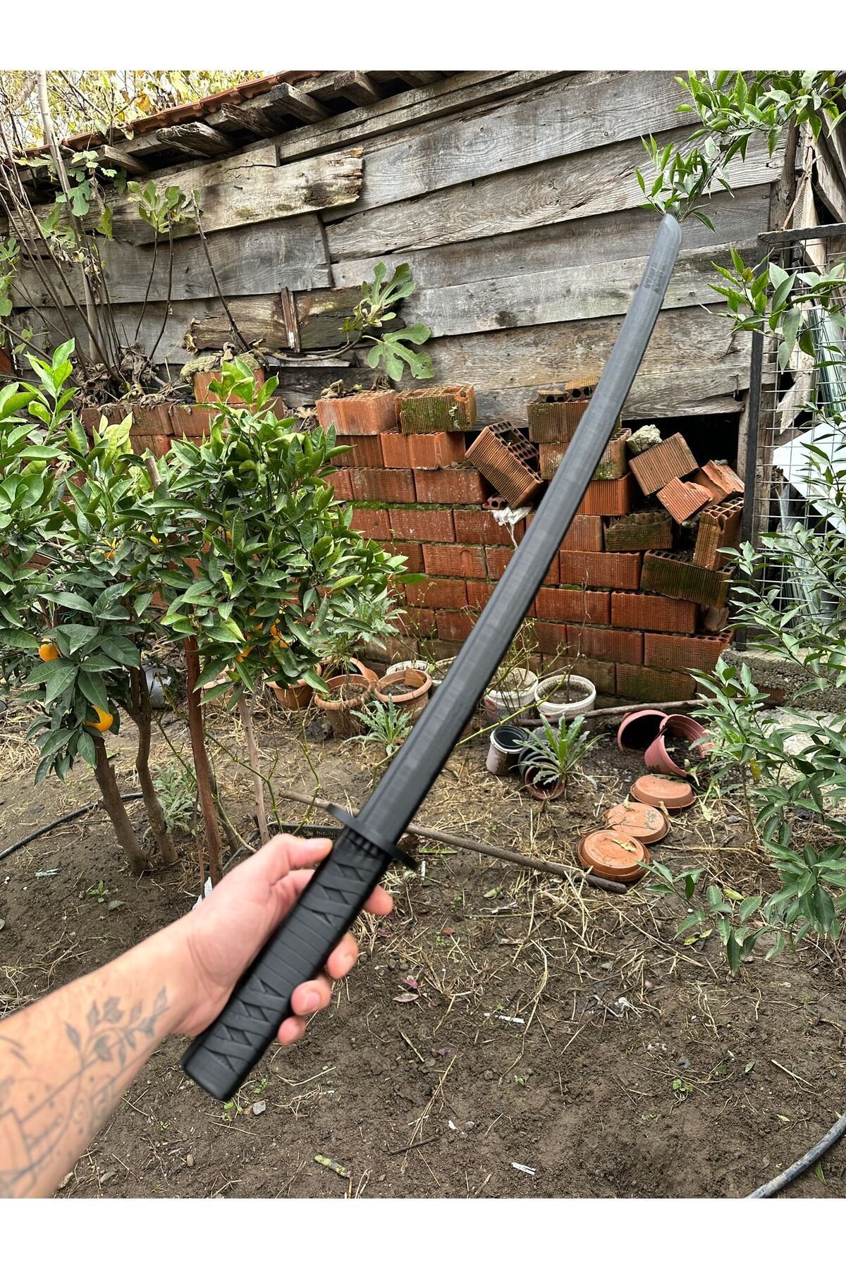 5342434680-Tanjiro Katana Katlanabilir Kılıç Sert Plastik