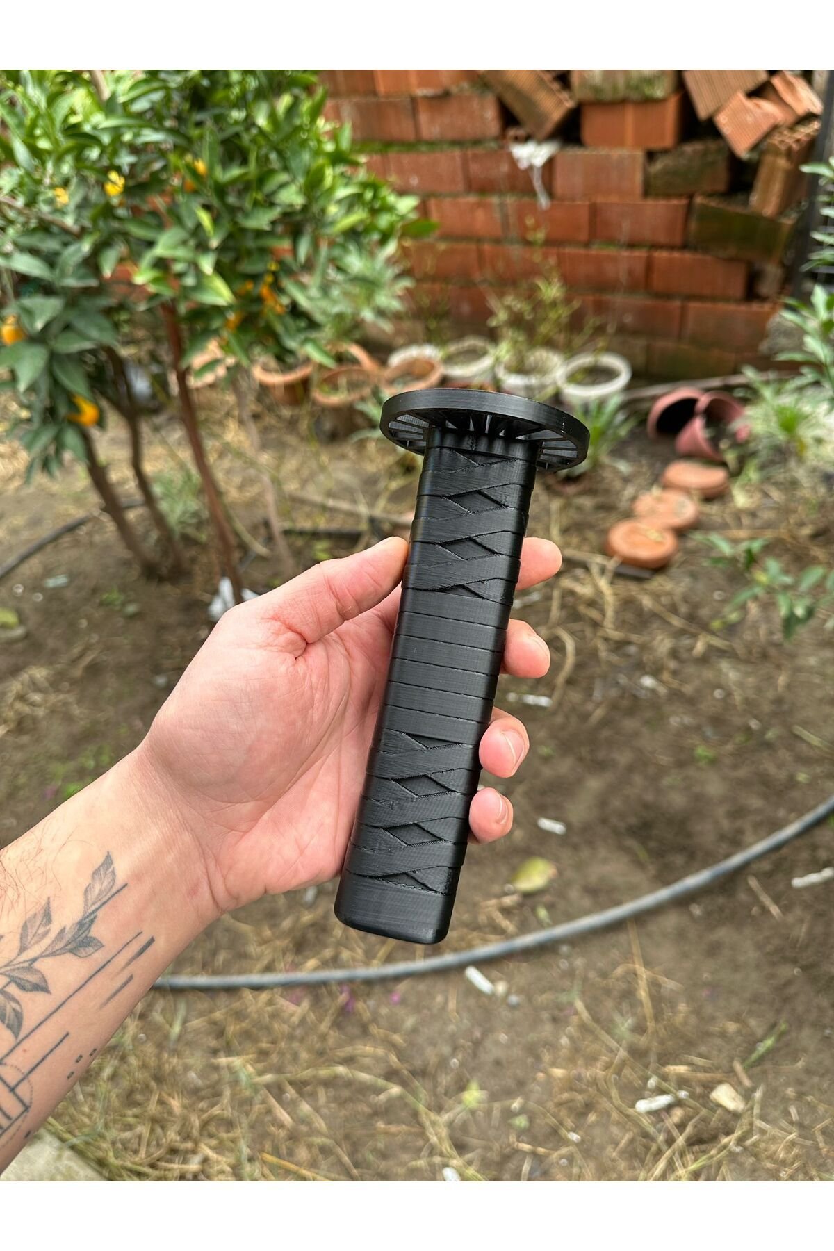 Tanjiro Katana Katlanabilir Kılıç Sert Plastik - Görsel 3