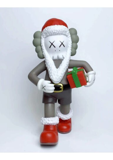 TRNSY321824725NO8-Kaws Noel Baba Figür Kaws Boyalı Figür Kaws Yılbaşı Dekoru Büyük Boy 20CM
