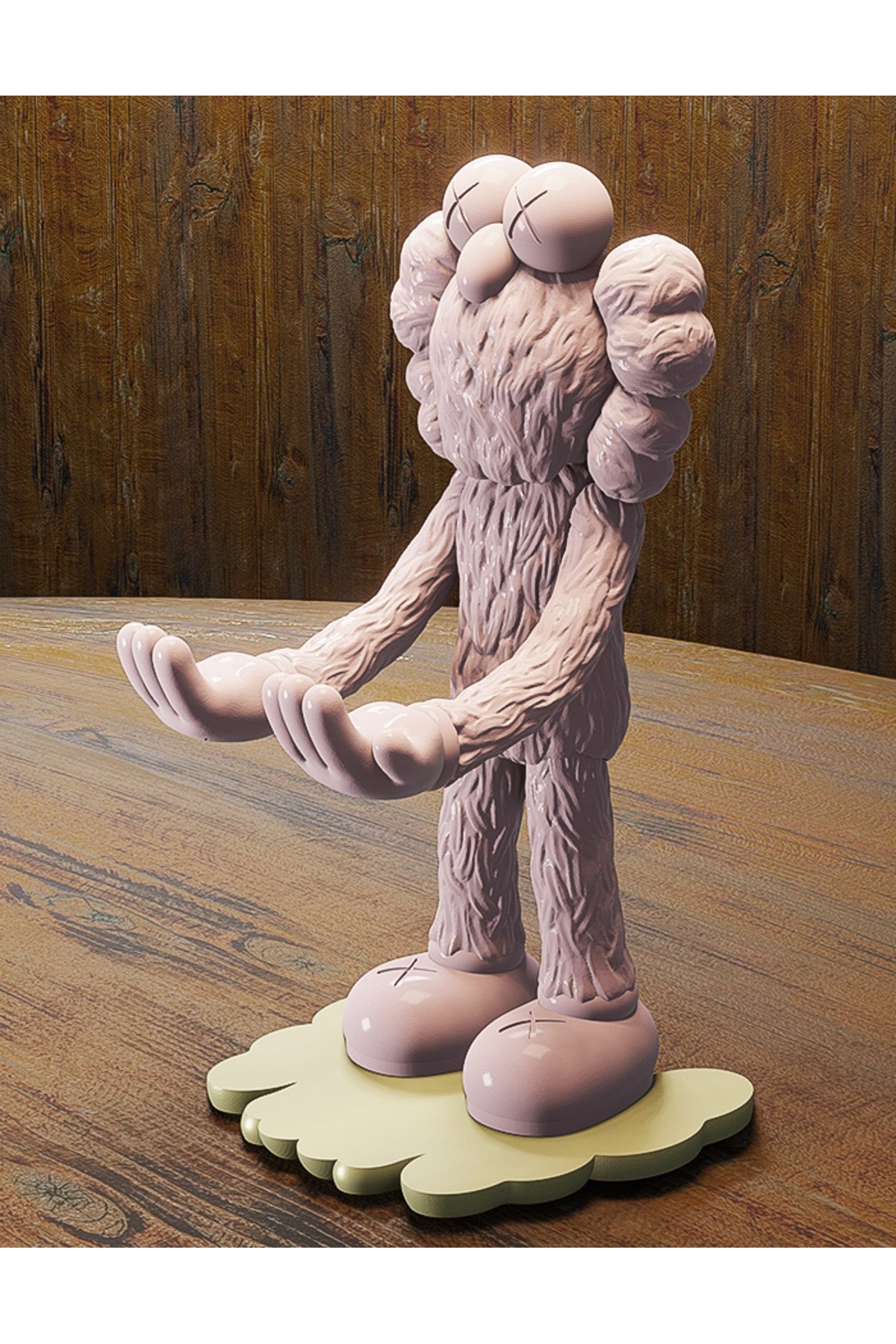 Kaws BFF Konsol Tutucu - Kaws BFF PS Kolu Xbox Kolu Tutucu Büyük Boy 20CM - Görsel 2