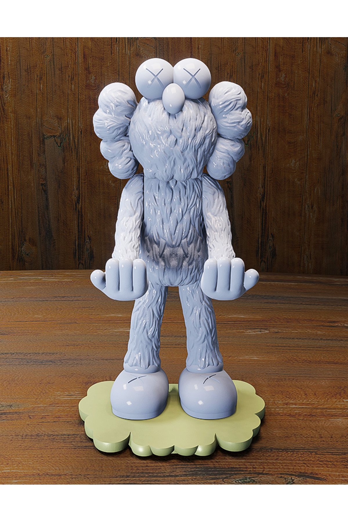 Kaws BFF Konsol Tutucu - Kaws BFF PS Kolu Xbox Kolu Tutucu Büyük Boy 20CM - Görsel 3