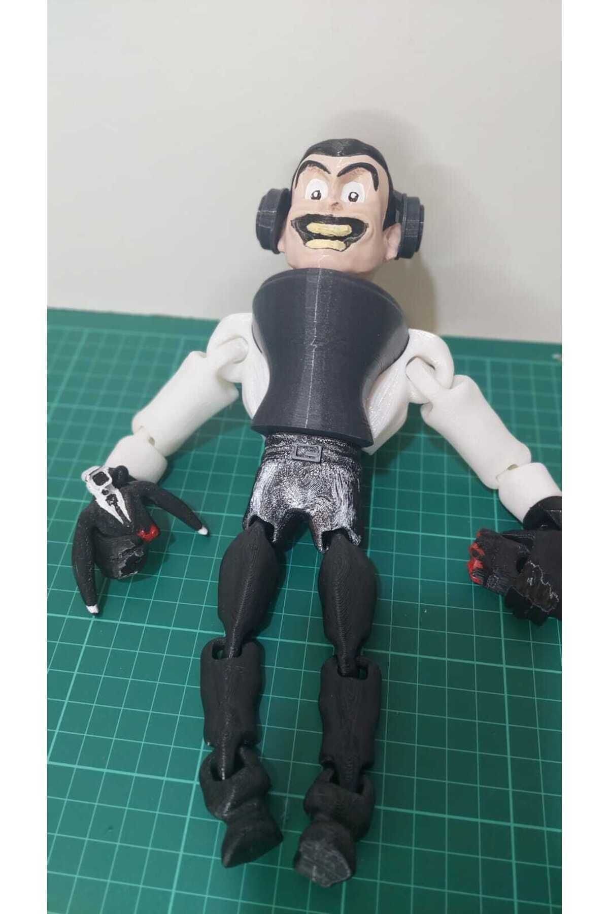 SKIBIDI TOILET - SKIBIDIMAN ŞİBİLİ TUVALET SKİBİDİMAN FİGÜR COSPLAY SKIBIDI TOILET - Görsel 5