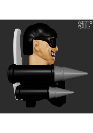CNQRL391203281RD3-SKIBIDI TOILET - MISSILE SUNGLASSES TOILET ŞİBİLİ TUVALET FÜZE GÜNEŞ GÖZLÜĞÜ FİGÜR CNQRXGHJ4021