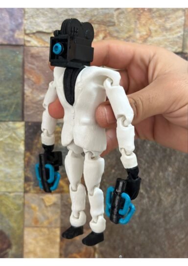 CNQRV481391238TG4-SKIBIDI TOILET - SCIENTIFIC CAMERAMAN ŞİBİLİ TUVALET BİLİM ADAMI KAMERAMAN FİGÜR CNQRXTVB3192