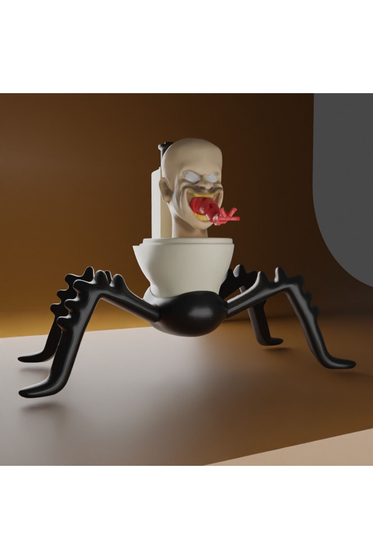 CNQRX983128421VF3-SKIBIDI TOILET PARASITE ŞİBİLİ TUVALET PARAZİT FİGÜR ŞİBİLİ TUVALET OYUNCAK FİGÜR COSPLAY 13CM CNQR.