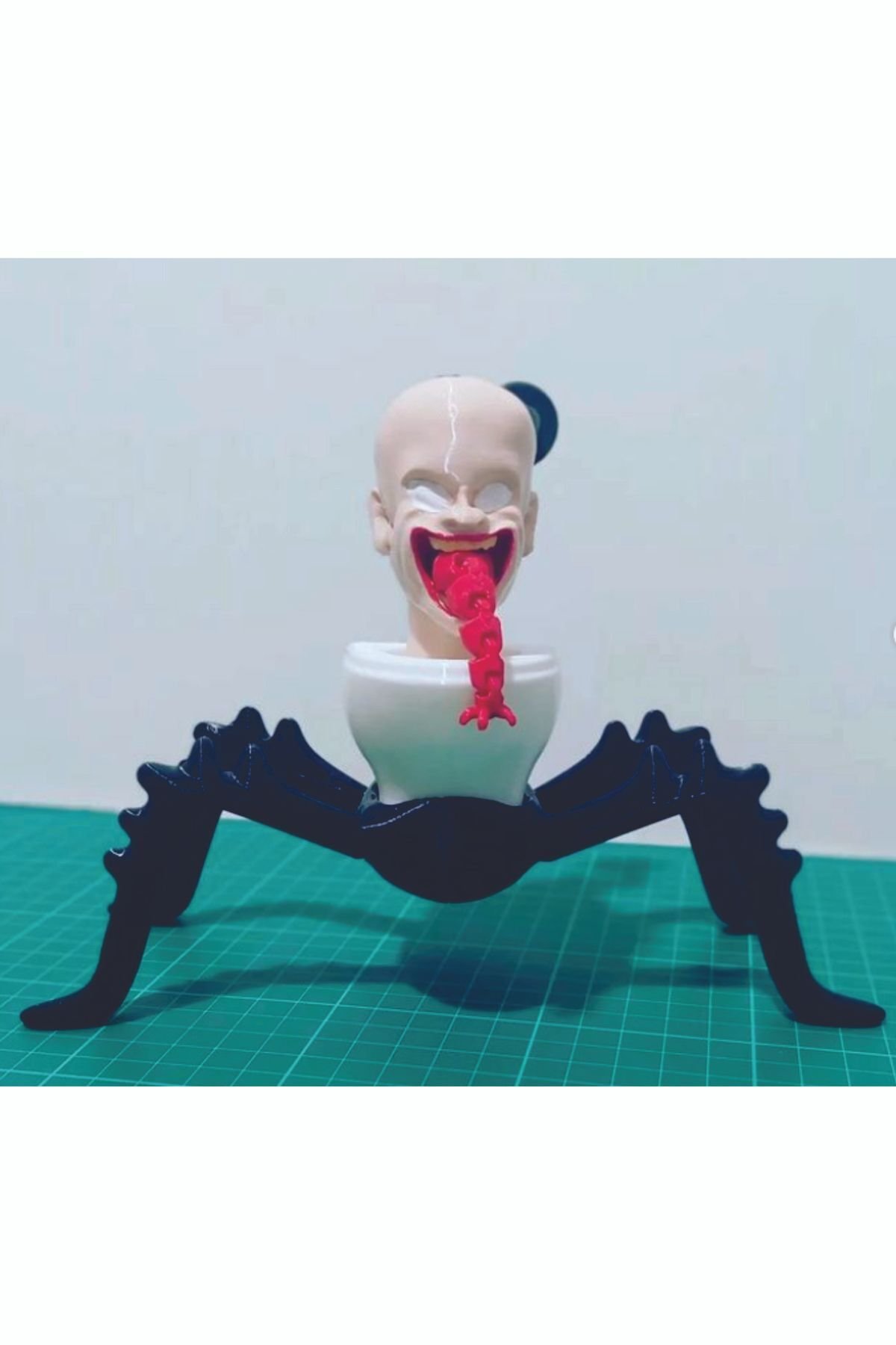 SKIBIDI TOILET PARASITE ŞİBİLİ TUVALET PARAZİT FİGÜR ŞİBİLİ TUVALET OYUNCAK FİGÜR COSPLAY 13CM - Görsel 3