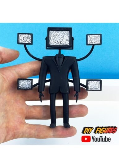 CNQRX841118322SW2-Skıbıdı Toılet Large Tv Man Şibili Tuvalet Büyük Tv Man Figür Cosplay Tvman Şibili 13cm Cnqrxtyg4810