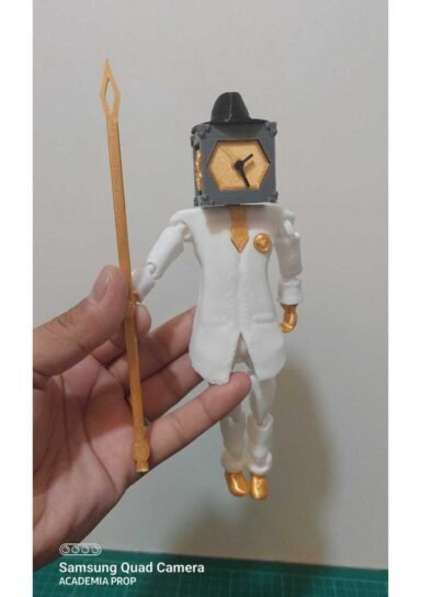 CNQRK120321024TF3-SKIBIDI TOILET MULTIVERSE - CLOCKMAN ELITE ŞİBİLİ TUVALET SAAT ADAM COSPLAY FİGÜR 15CM CNQRXRSW0017