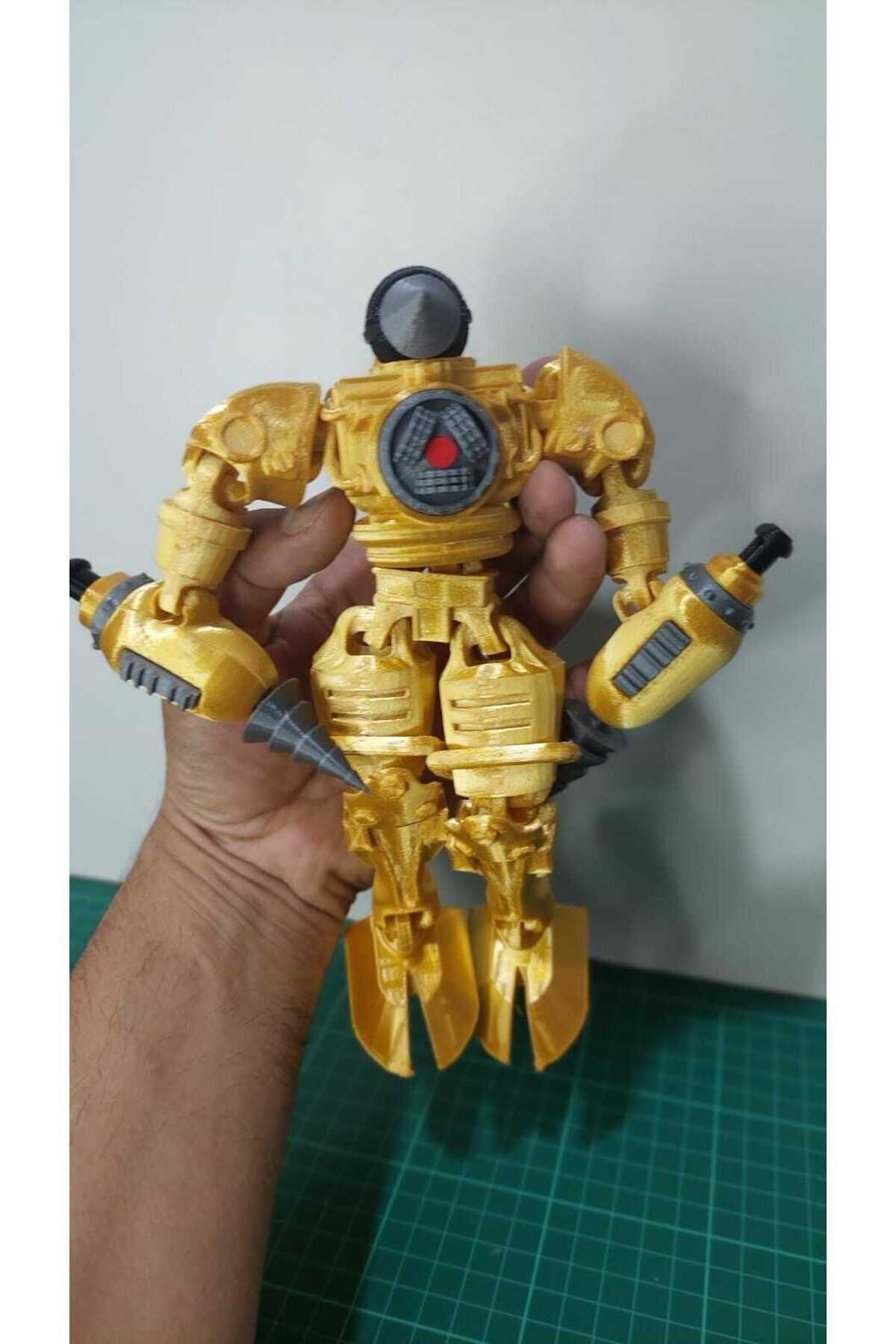 Soak1b1d1 Tuvalılet Şibili Tvauvalet Multıverse - Mega Tıtan Drıll Cosplay 15cm - Görsel 3