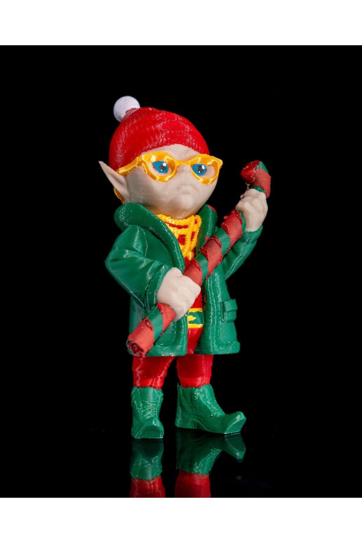 Yılbaşı Süsü Noel Baba Ekibi Twinkle Twister Obje 10CM - Görsel 2