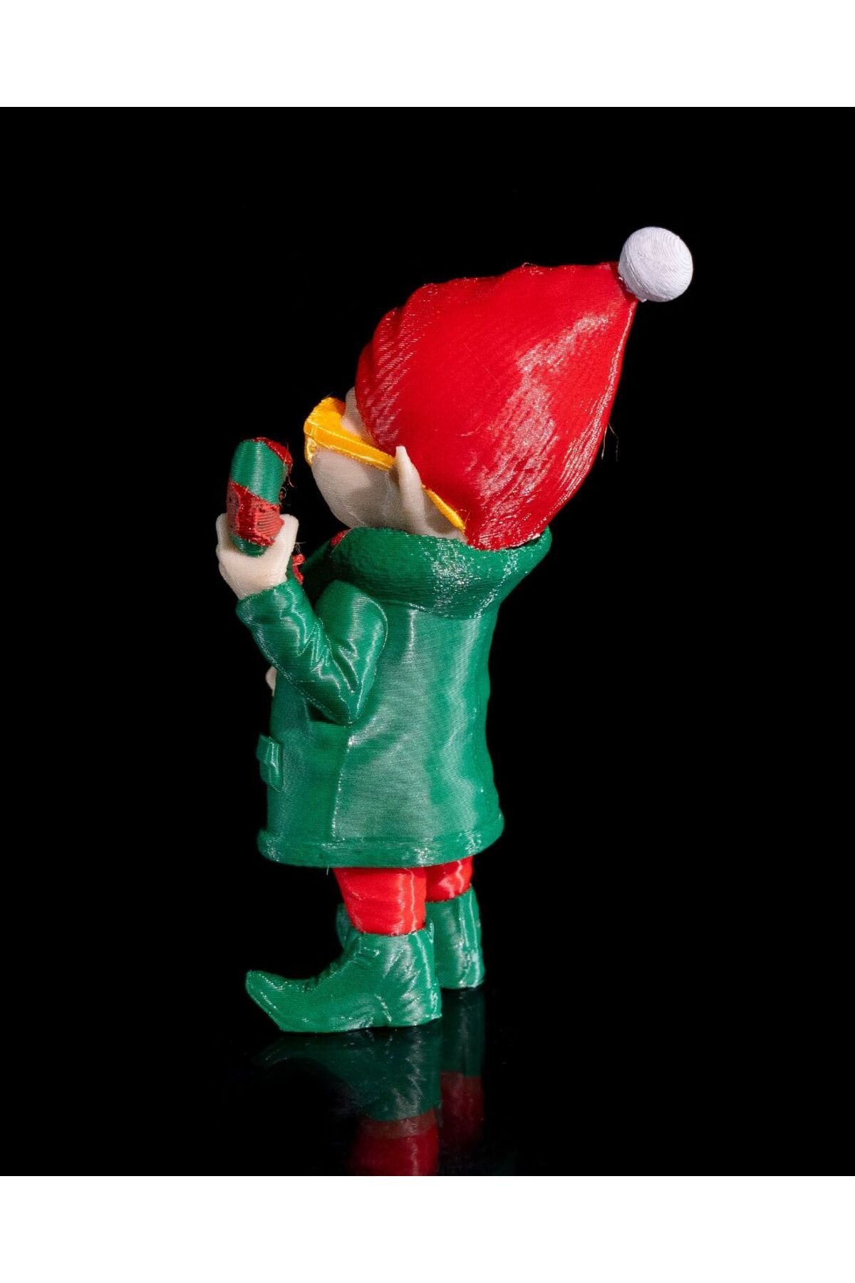 Yılbaşı Süsü Noel Baba Ekibi Twinkle Twister Obje 10CM - Görsel 3