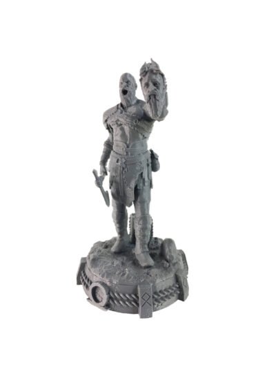 80125048040-Kratos Mimir God Of War Dekoratif Figür