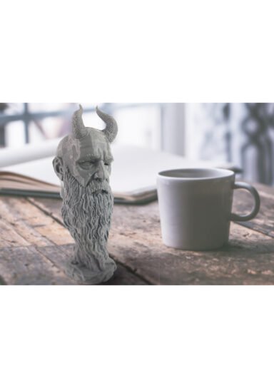 80125048039-Mimir God Of War Dekoratif Figür