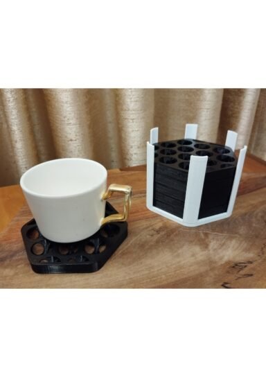 80125048036-Altıgen Bardak Altlığı