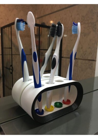 80125048032-Diş Fırçası Tutucu Banyo Aksesuarı