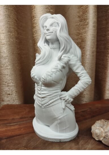 80125048014-Black Cat Figür Büst