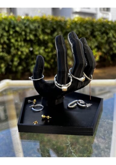 TYB9C26B5FNHSMDU70-El Şeklinde Yüzük ve Takı Standı 3D Üretim